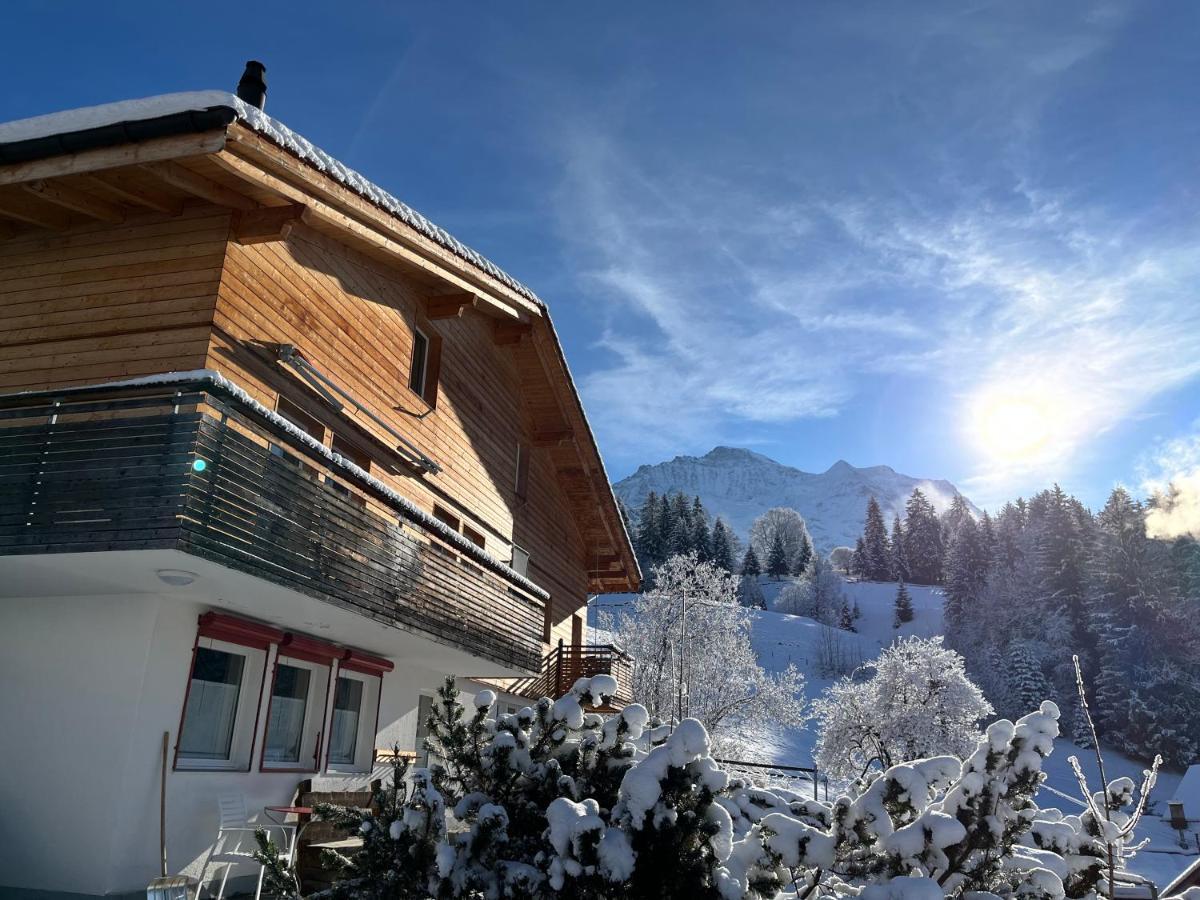 Chalet Viola Lägenhet Wengen Exteriör bild